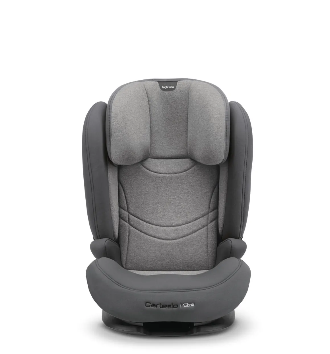 Inglesina seggiolino auto cartesio i-size, 100-150 cm, colore stone grey