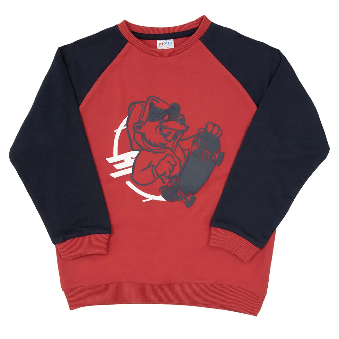 Jogger bambino blu/rosso