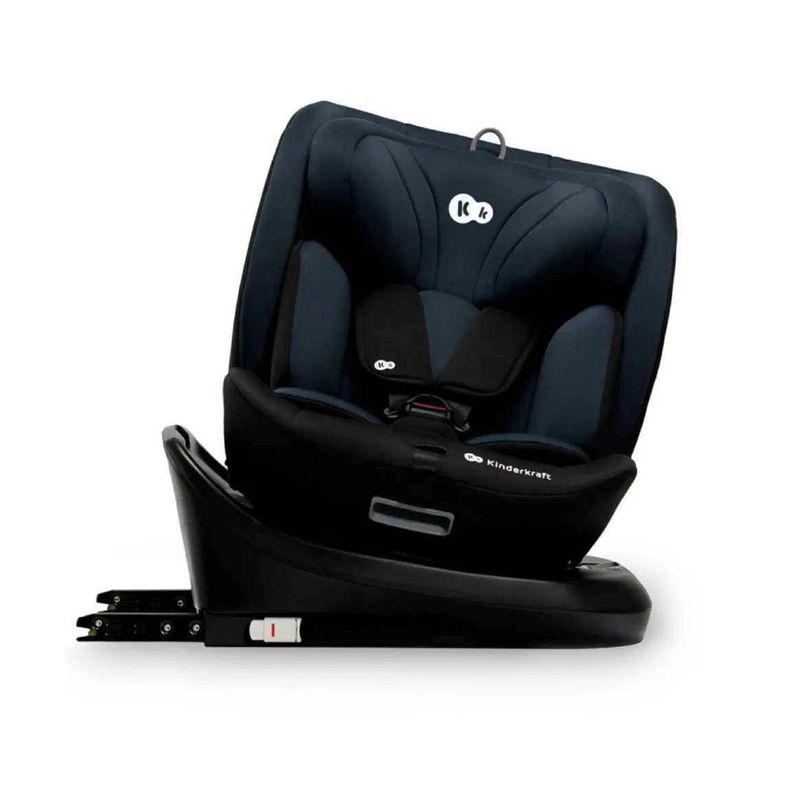 Kinderkraft seggiolino auto i-grow i-size black 40-150cm con base girevole