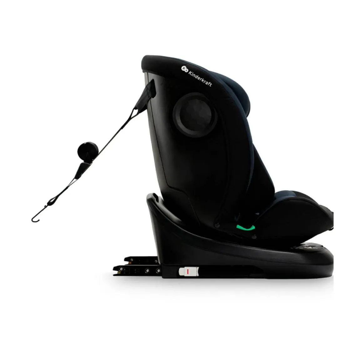 Kinderkraft seggiolino auto i-grow i-size black 40-150cm con base girevole
