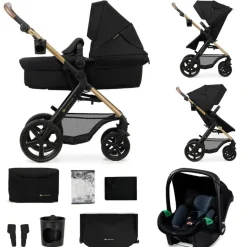 Kinderkraft trio moov 2 pure black