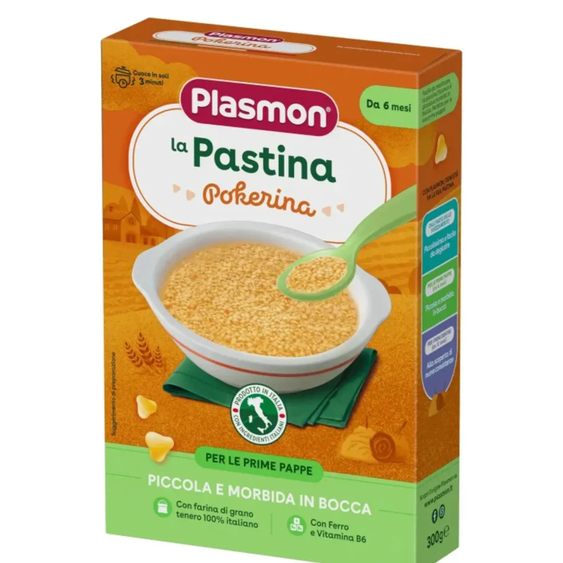 La pastina pokerina plasmon 300g – plasmon