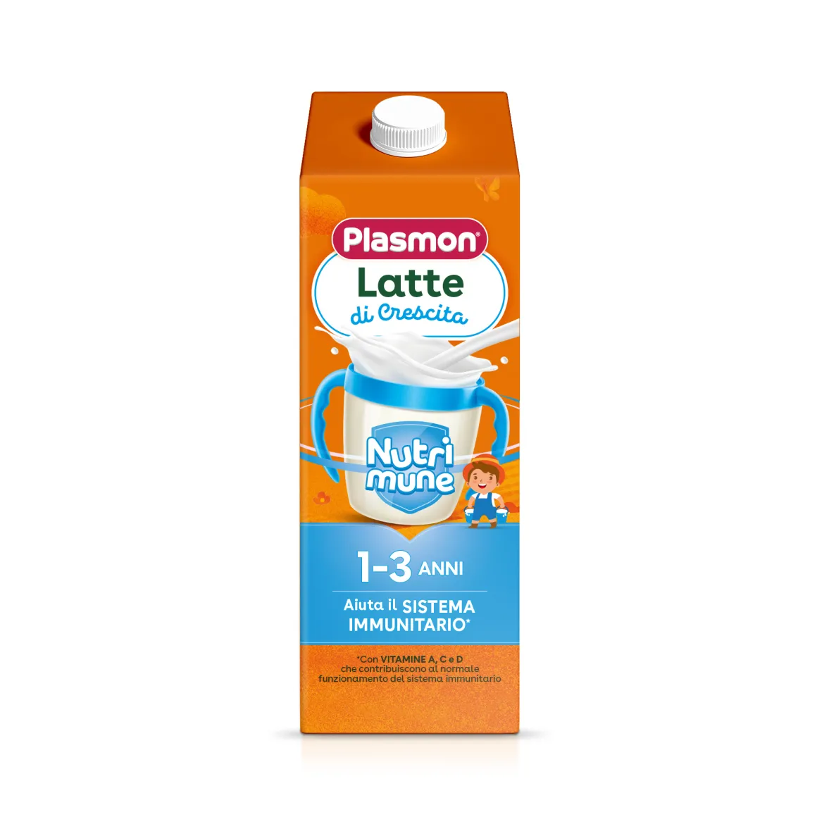 Latte di crescita nutri-mune 12-36 mesi 6x1000ml – plasmon
