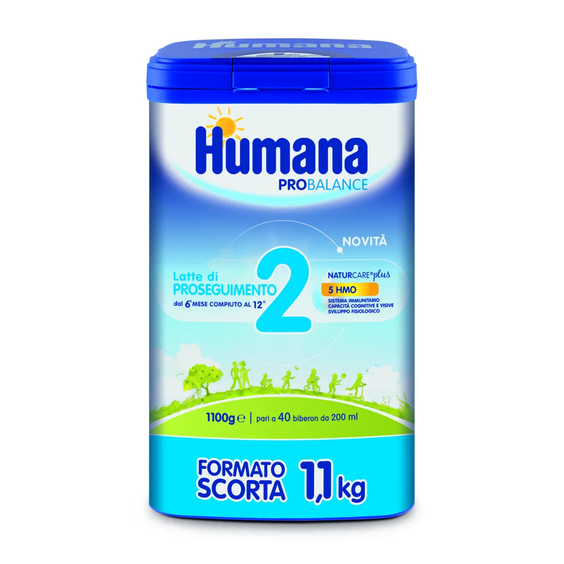 Latte humana 2 probalance polvere 5hmo 1100g – humana