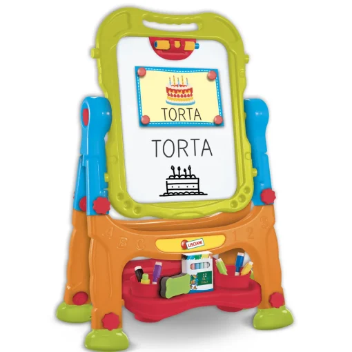Lavagna educativa 2 in 1 – carotina – 3+ - Angolo Bimbo