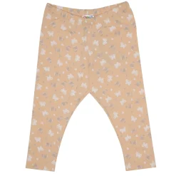 Legging bimba arancione stampati