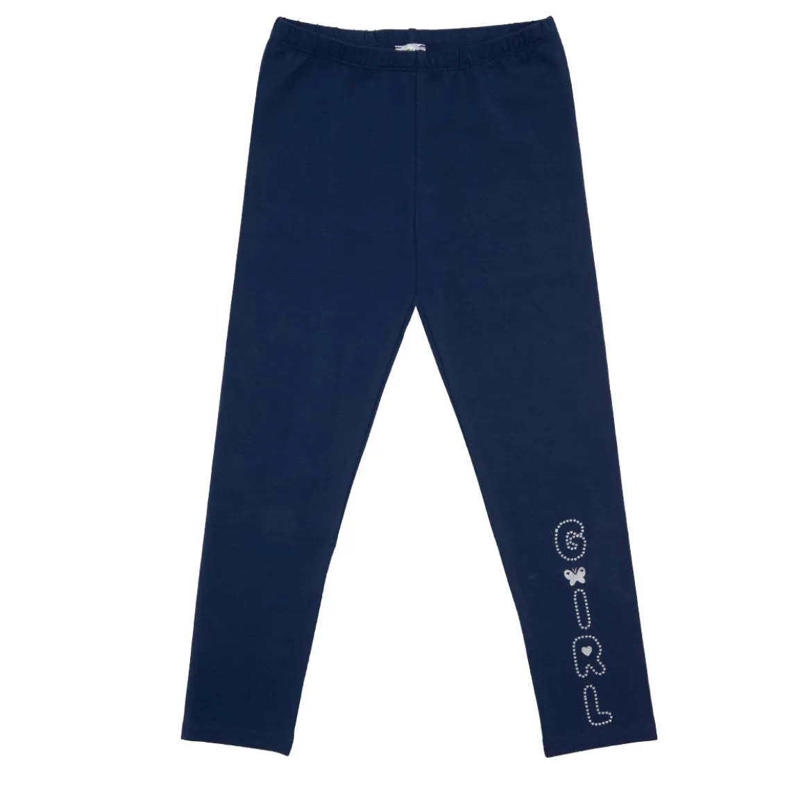 Legging bimba blu stampato
