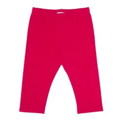 Legging stretch felpato bimba rosso