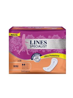 Lines specialist mini assorbenti per le perdite urinarie – 18 pz