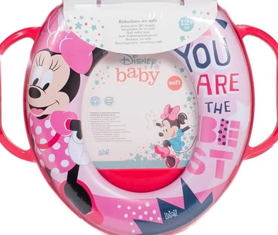 Lulabi riduttore wc minnie icon con manici