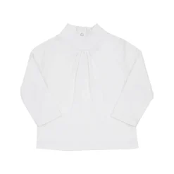 Lupetto maniche lunghe bimba bianco