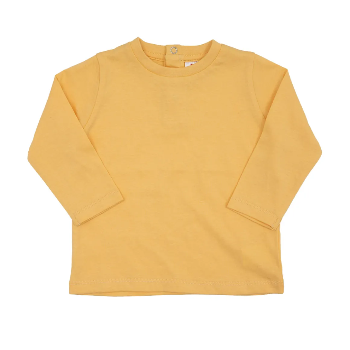 Maglia basic bimbo giallo