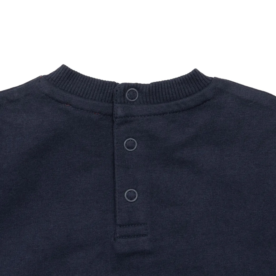 Maglia blu bimbo con stampa