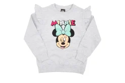 Maglia felpata bimba grigia “minnie”