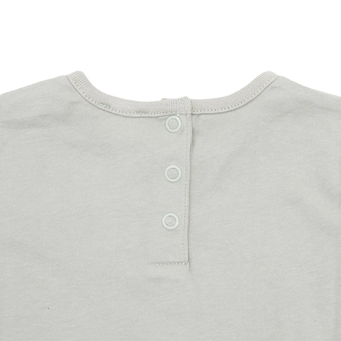 Maglia jersey manica lunga bimba verde stampata