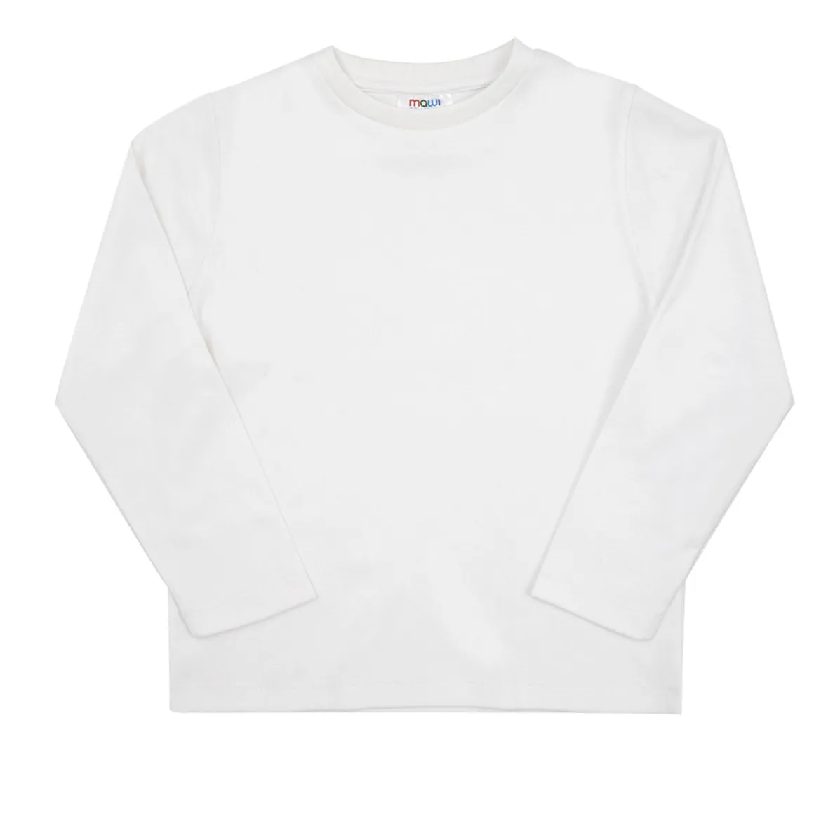 Maglia maniche lunghe bimbo bianca