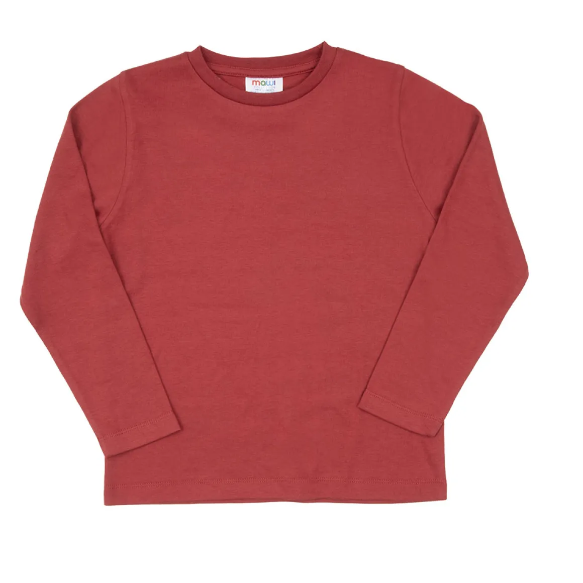 Maglia maniche lunghe bimbo bordeaux