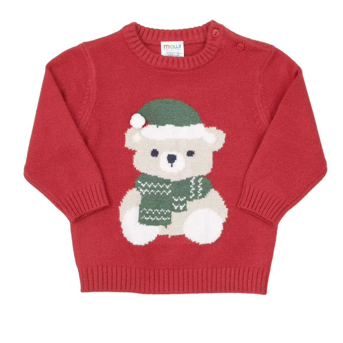 Maglia tricot bimbo christmas