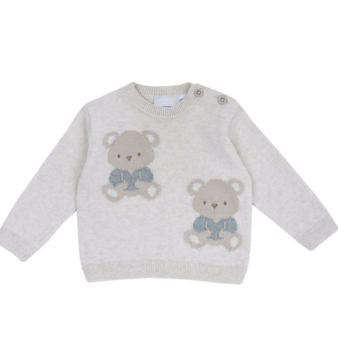 Maglia tricot con orsetti – chicco