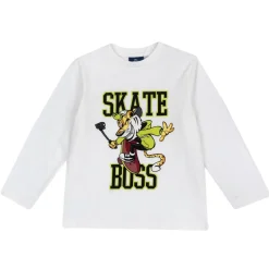 Maglietta manica lunga panna tigrotto – chicco