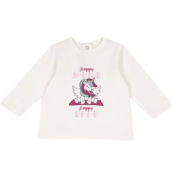 Maglietta manica lunga stampa unicorno – chicco