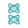 Mam 2 pz succhietti comfort 0-2m silicone, neutro