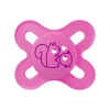 Mam succhietti original start 0-2m silicone bio-circolare conf. doppia rosa/grigio