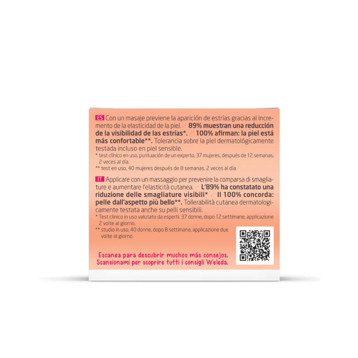 Mamma – burro smagliature – weleda