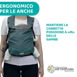 Marsupio skin fit green wood