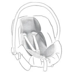 Materassino spugna neonato