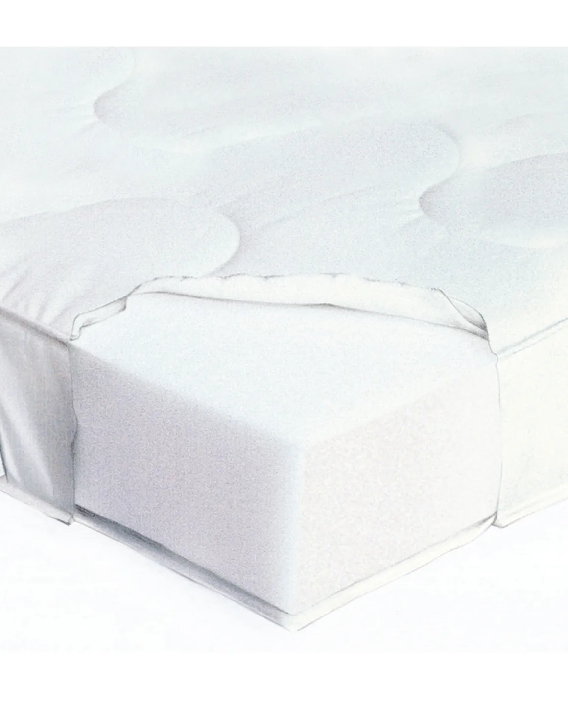 Materasso trapuntato 125×62