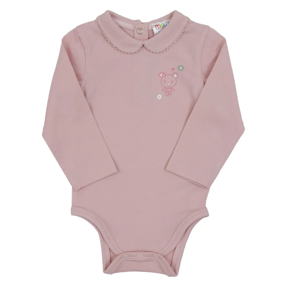 Mawi – body jersey stretch tinta unita girl