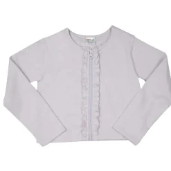 Mawi – cardigan felpa c/frills