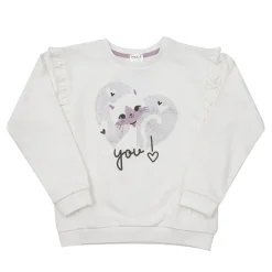 Mawi – maglia felpa frills e stampa