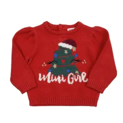 Mawi – maglia tricot family intarsio girl