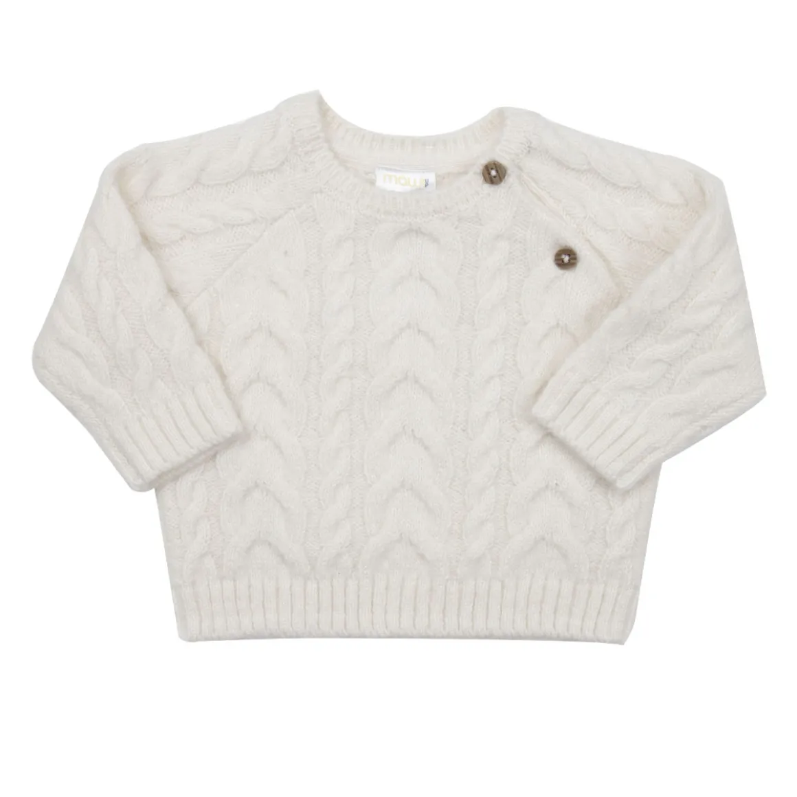 Mawi – maglia tricot raglan trecce