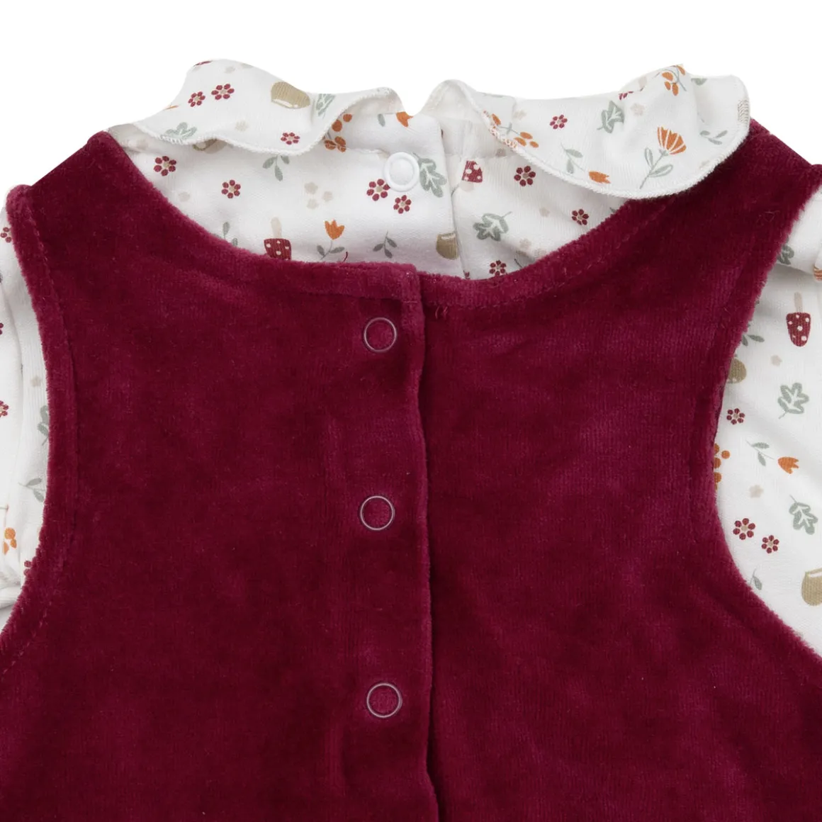 Mawi – salopette ciniglia con body interlock