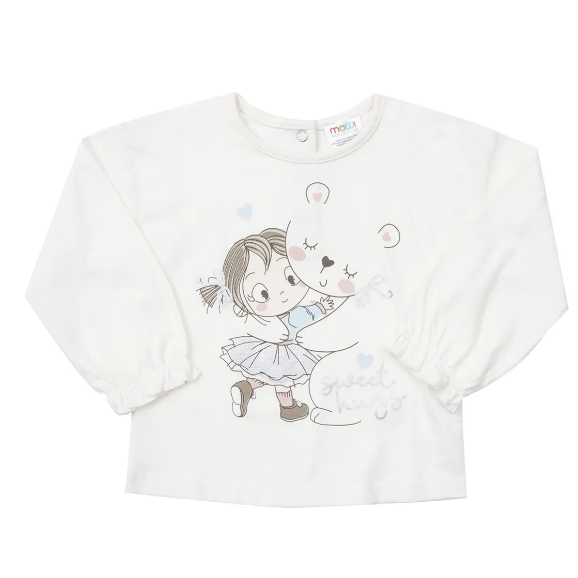 Mawi – t-sh ml jersey c/stampa