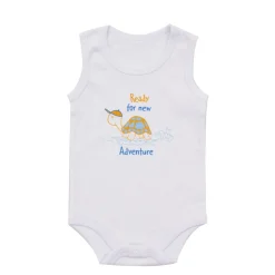 Mawi body canotta costina con stampa