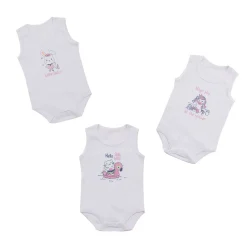 Mawi body canotta costina con stampa