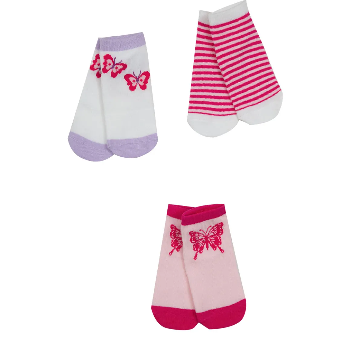 Mawi calza sneakers x3 farfalle