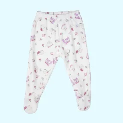 Mawi completo top e ghettina ciniglia con stampa