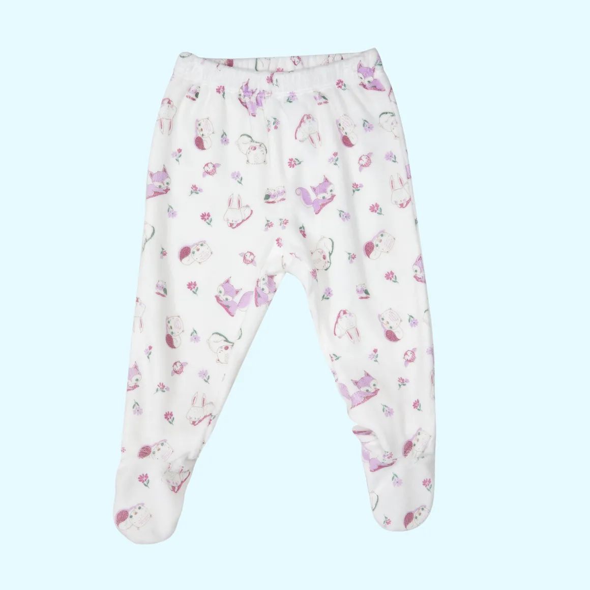 Mawi completo top e ghettina ciniglia con stampa