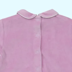 Mawi completo top e ghettina ciniglia con stampa