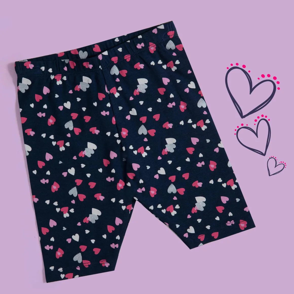 Mawi legging in jersey stretch con stampa