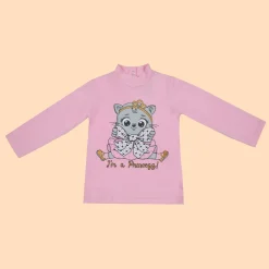 Mawi lupetto stampa gattino