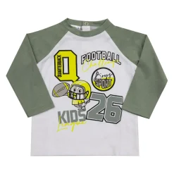 Mawi maglia jer bicol raglan con stampa 9m