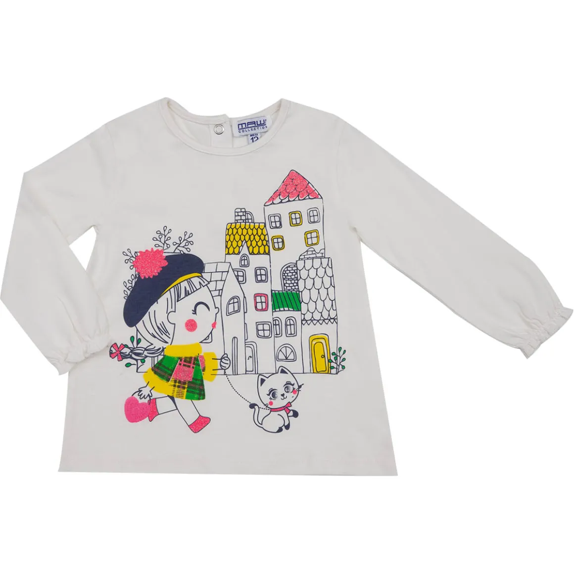 Mawi maglia jersey stampata 9m