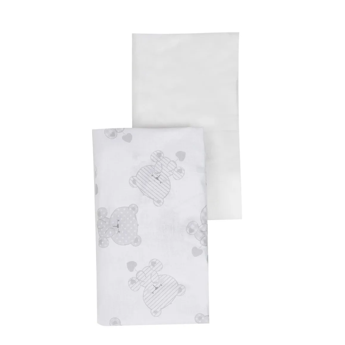 Mawi pack x 2 culla e carrozzina fantasia orsetto