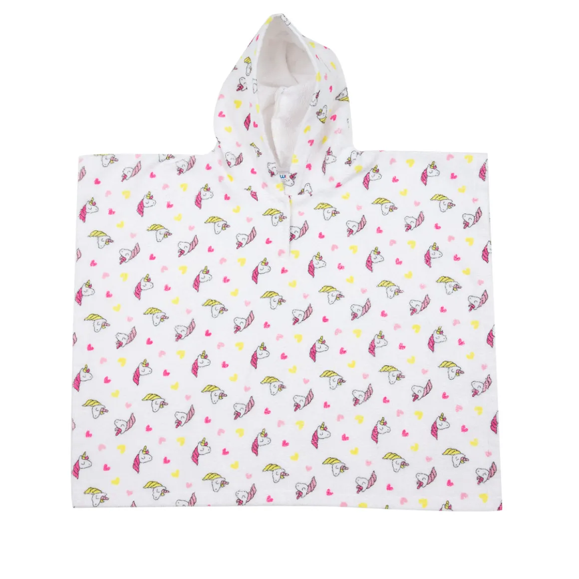 Mawi poncho spugna concappuccio